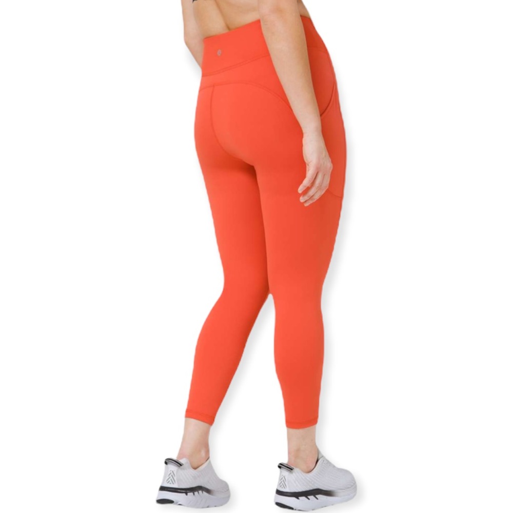 Lululemon Invigorate High-Rise Tight 25" in Brick 2